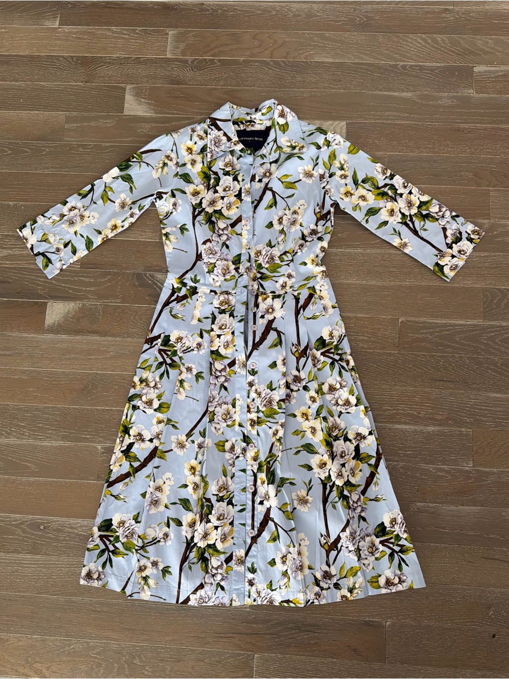SAMANTHA SUNG Light Blue dress